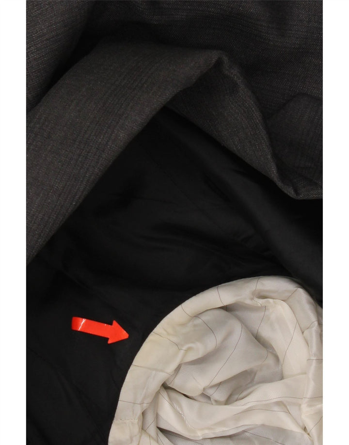 Sacou prada pentru bărbați cu 2 nasturi IT 56 2XL, gri, viscoză cu carouri