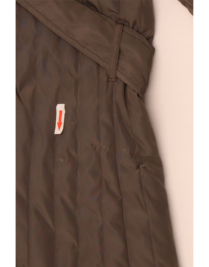 Jachetă matlasată Michael Kors pentru femei UK 18 XL Maro Poliester