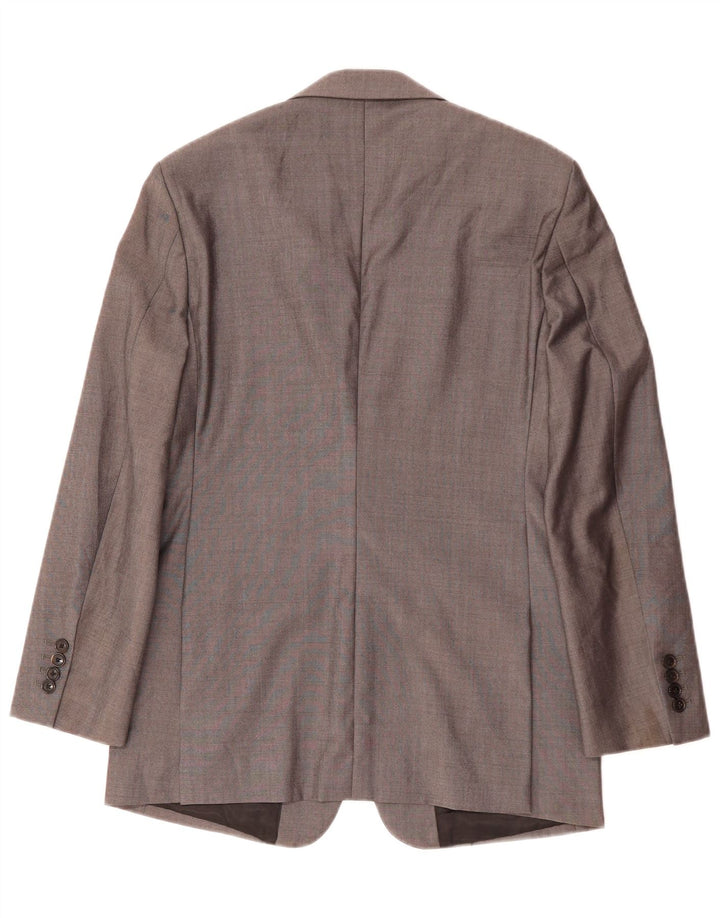 Jachetă pentru bărbați Reiss cu 2 nasturi, UK 38, lână, gri mediu