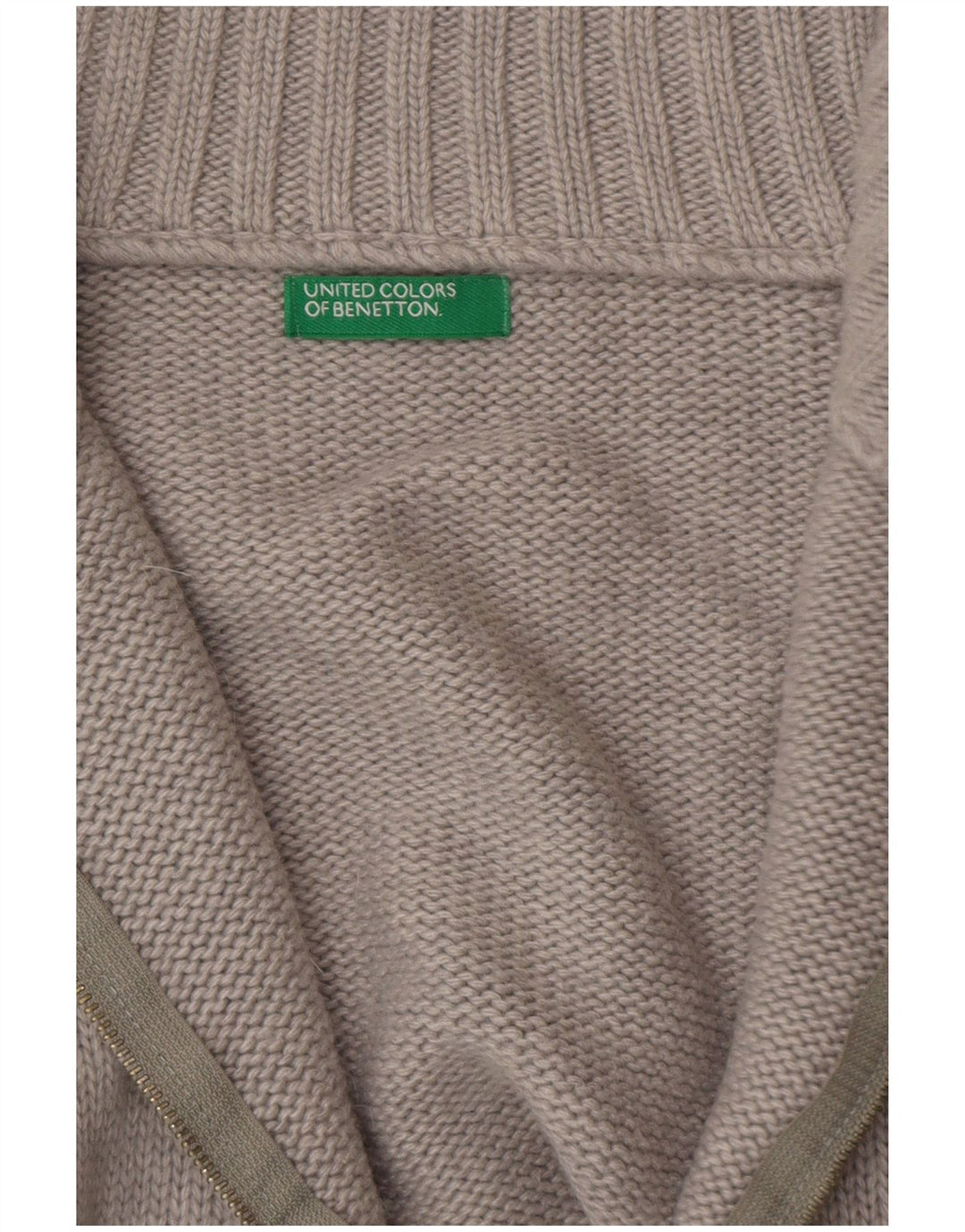 Pulover cardigan pentru femei BENETTON UK 14 Gri mediu
