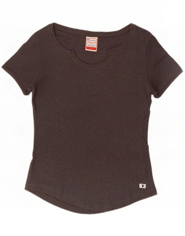 Tricou Champion pentru femei Heritage Fit Top UK 14 Large Gri