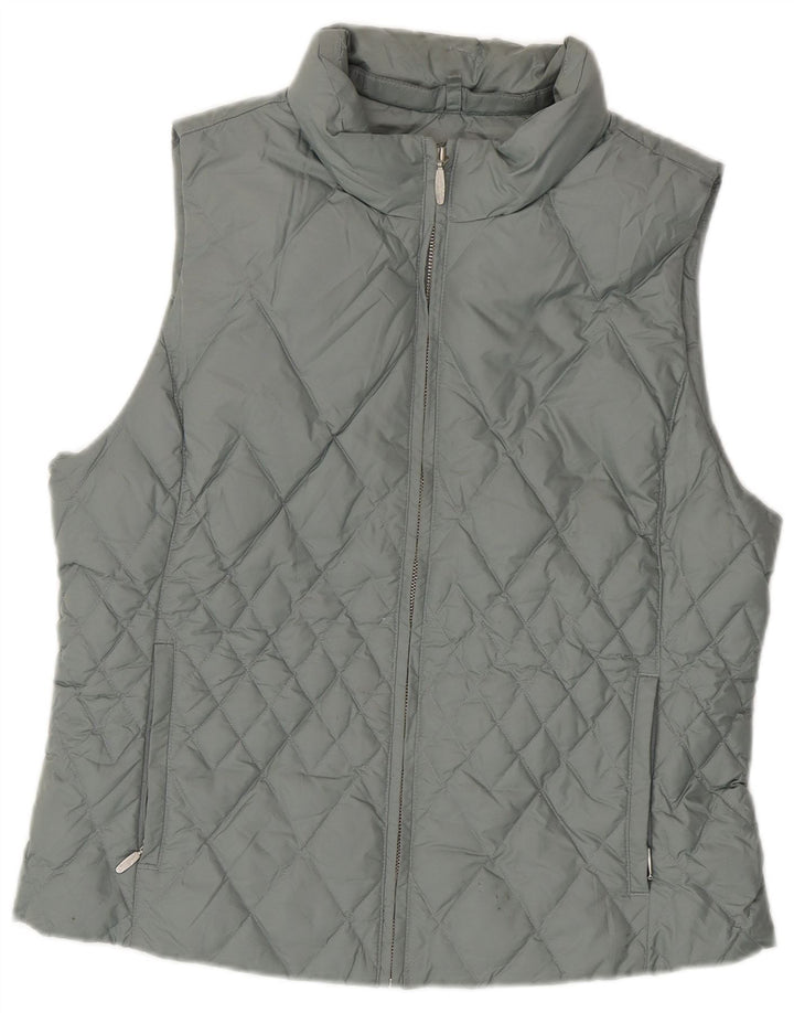 Gilet căptușit pentru femei Eddie Bauer UK 16, mare, albastru, poliester