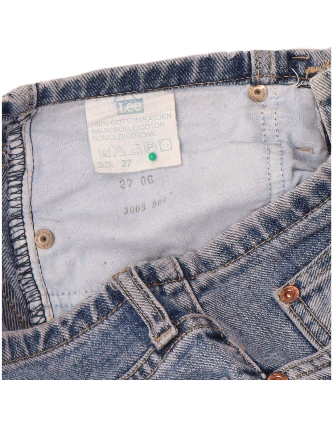 Blugi Bootcut pentru femei Lee W27 L28 Bumbac albastru