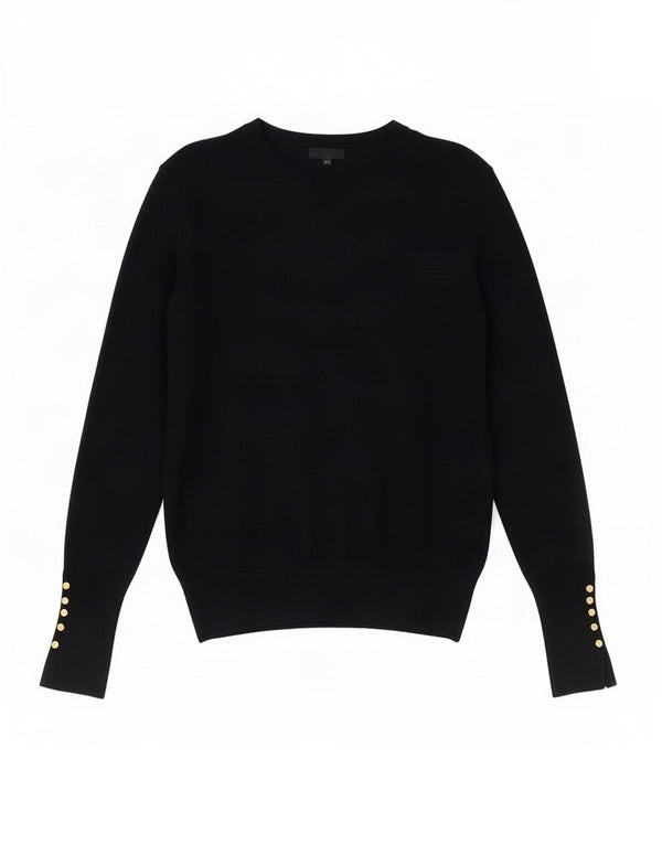 Pulover pentru damă Zara, cu gâtul turn, Marea Britanie 12 Medium Bleumarin
