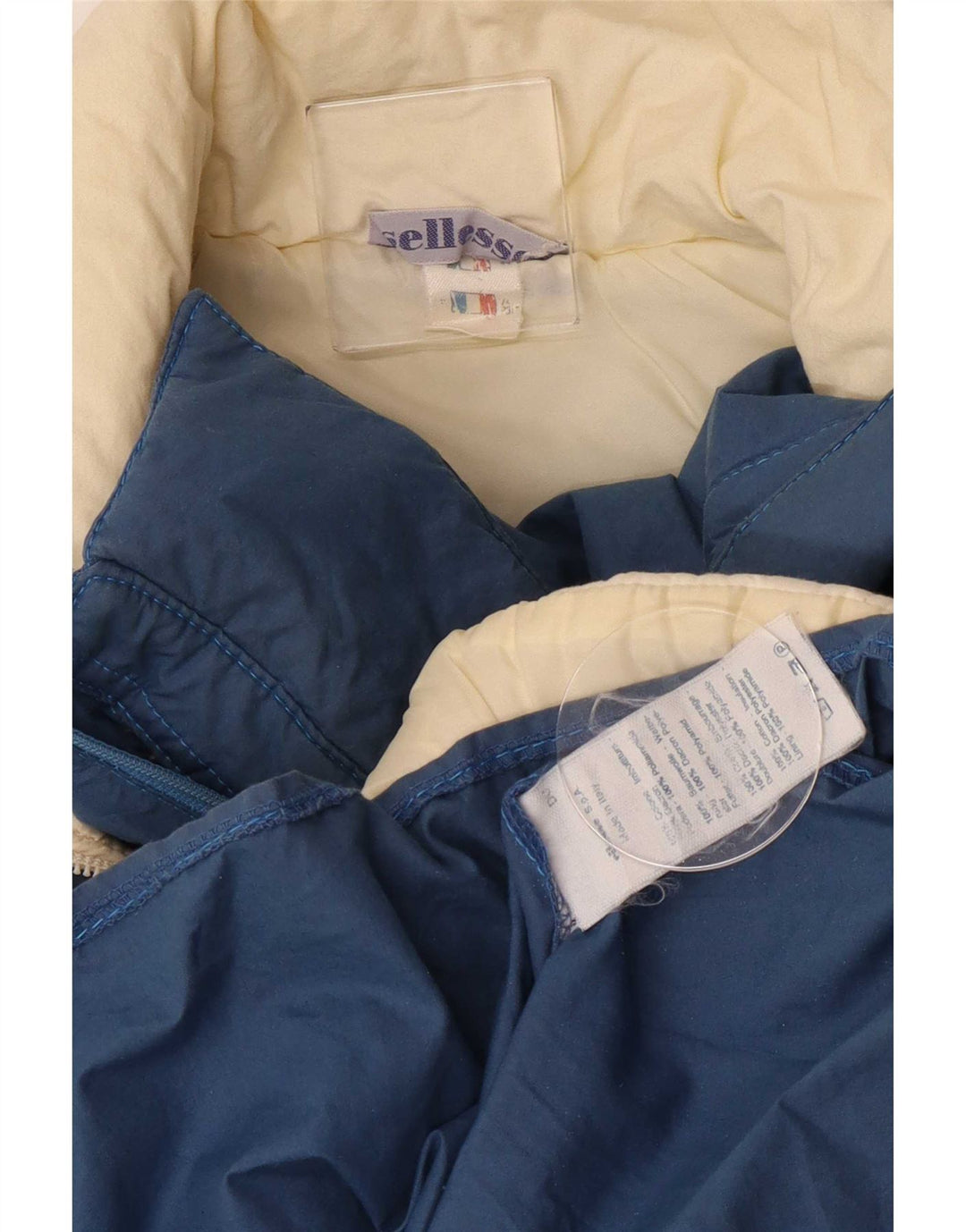 Jachetă de vânt pentru femei Ellesse IT 44, albastru mediu, bumbac color bloc