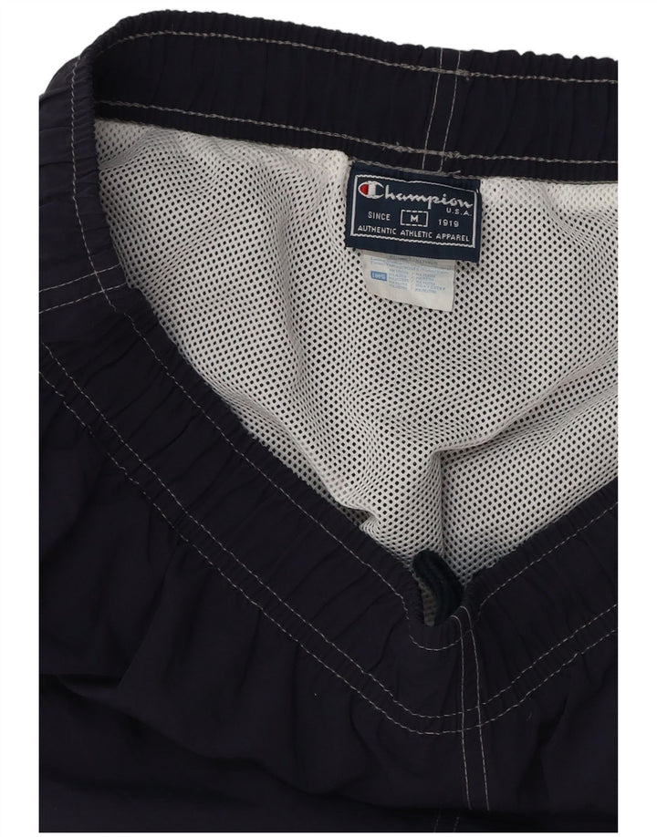 Pantaloni scurți de înot pentru bărbați CHAMPION, medii, albastru, poliamidă color bloc