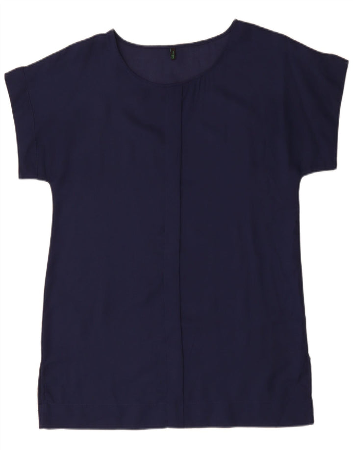 Rochie tunică pentru femei BENETTON UK 14 Medium Bleumarin
