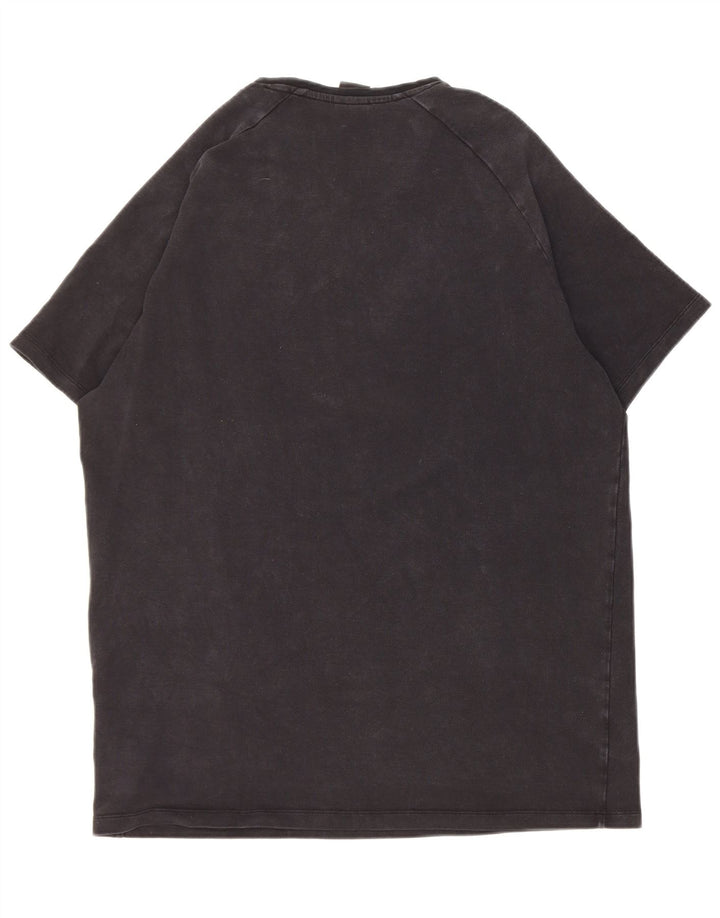 Tricou grafic pentru bărbați Hugo Boss Top mare Lyocell negru