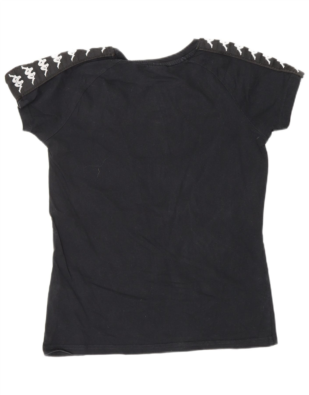 Tricou grafic KAPPA pentru femei Top UK 6 XS Bumbac negru