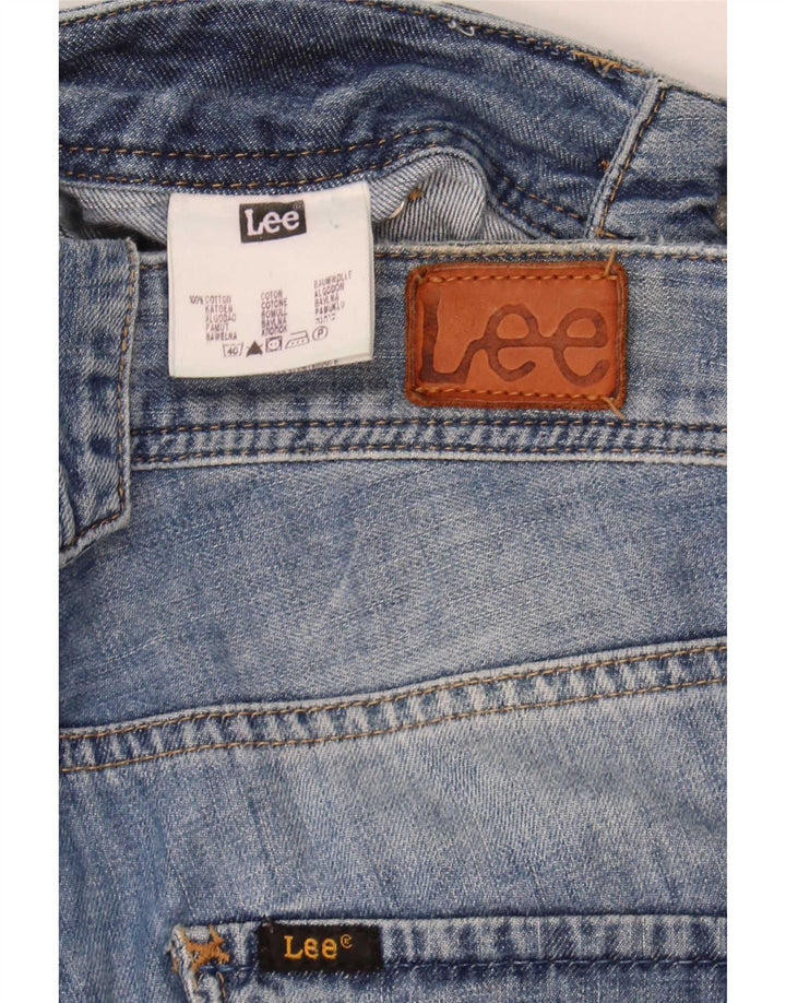Pantaloni scurți Lee pentru femei Chazey Cargo din denim W27 Small Blue Bumbac