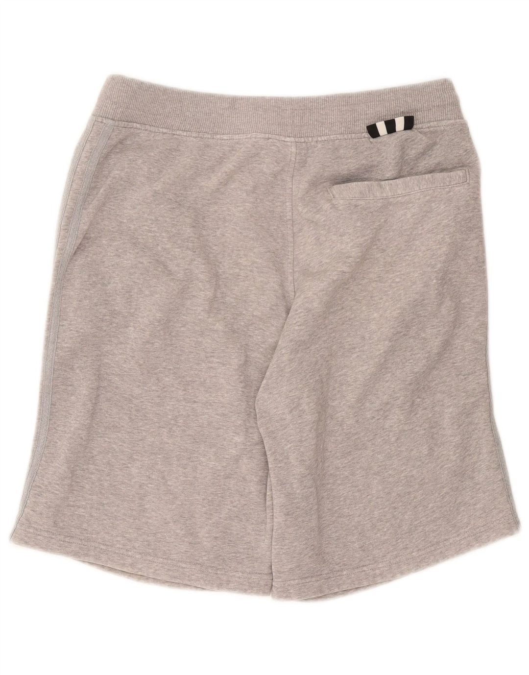 Pantaloni scurți sport Adidas pentru bărbați, bumbac cu pete gri medii