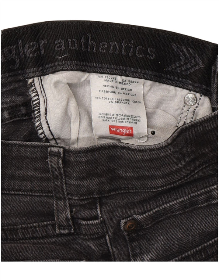 Blugi drepti pentru bărbați Wrangler W28 L30 bumbac gri