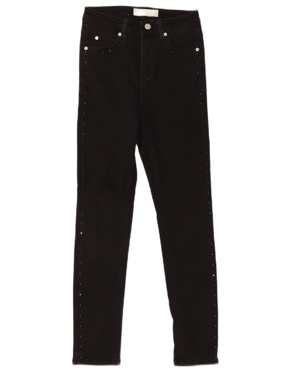 Max & Co. Blugi skinny pentru femei W26 L27 bumbac negru