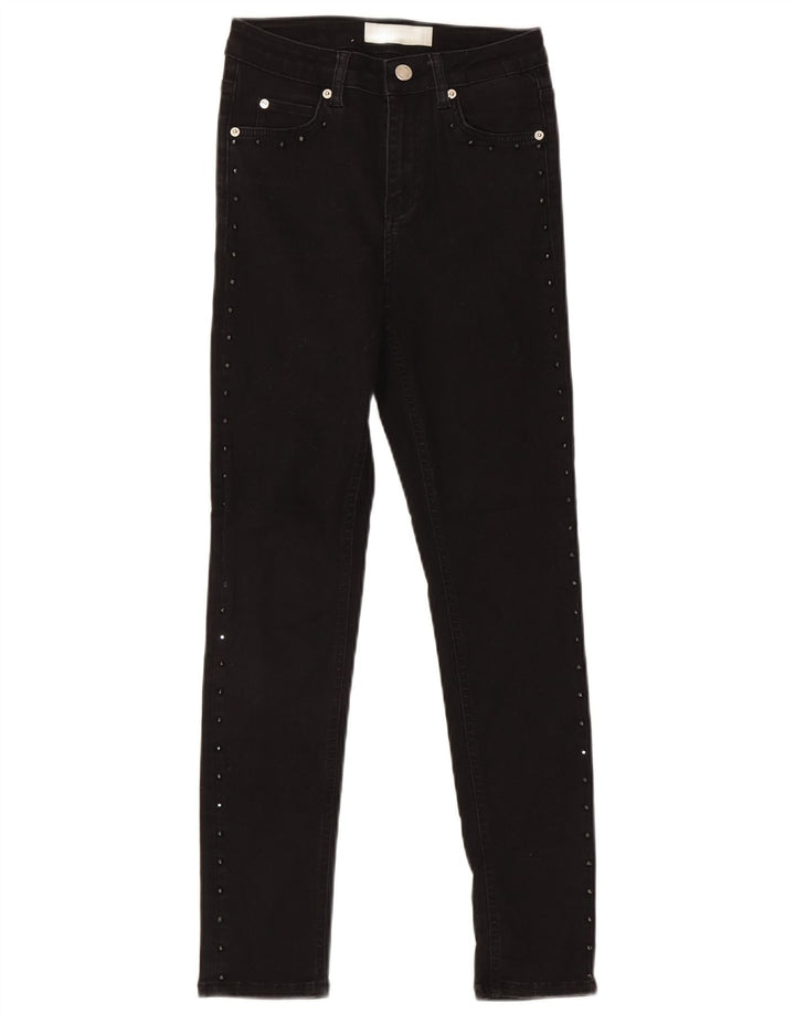 Max & Co. Blugi skinny pentru femei W26 L27 bumbac negru