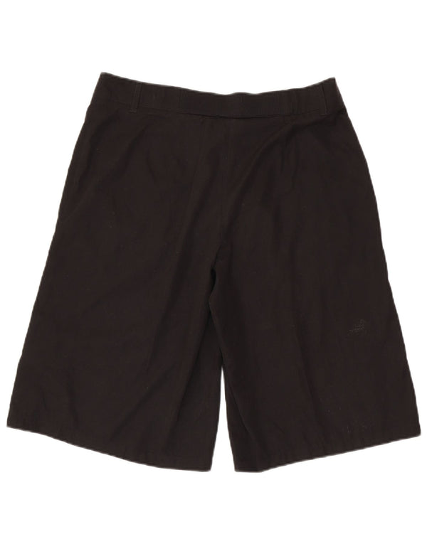 PUMA Womens Bermuda Shorts UK 12 Medium W30  Black Polyester