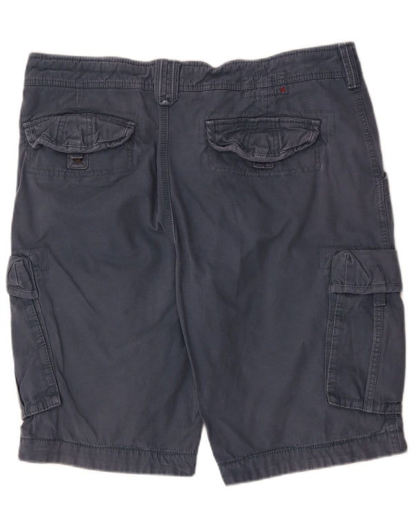 Pantaloni scurți cargo pentru bărbați Fat Face W38 XL, bumbac bleumarin
