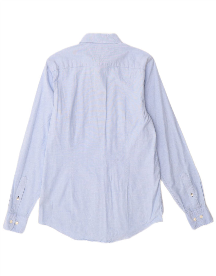 Cămașă Slim Fit Tommy Hilfiger pentru bărbați, bumbac, albastru