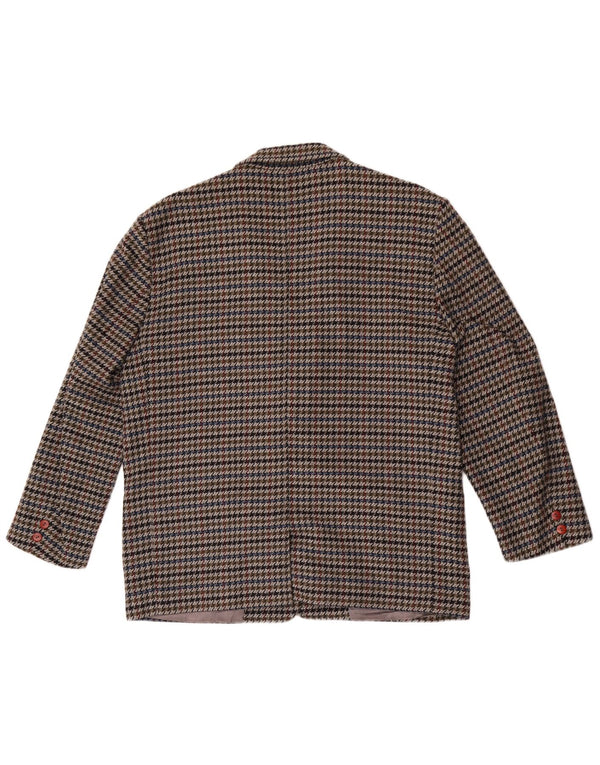 Jachetă vintage pentru femei cu 2 nasturi, IT 48 XL, picior de gală multicolor