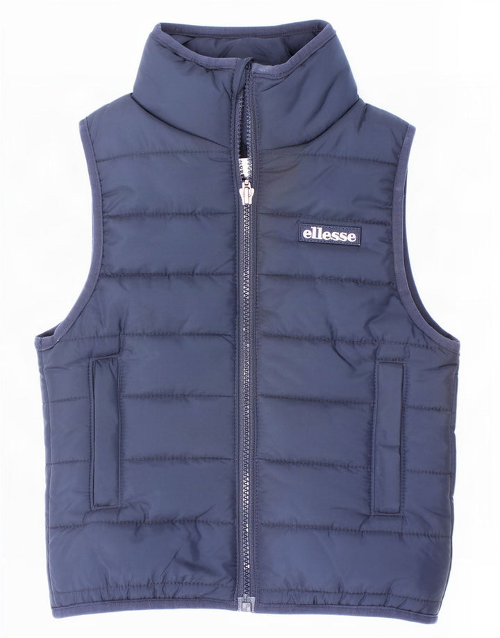 Gilet căptușit pentru băieți Ellesse 2-3 ani poliester bleumarin