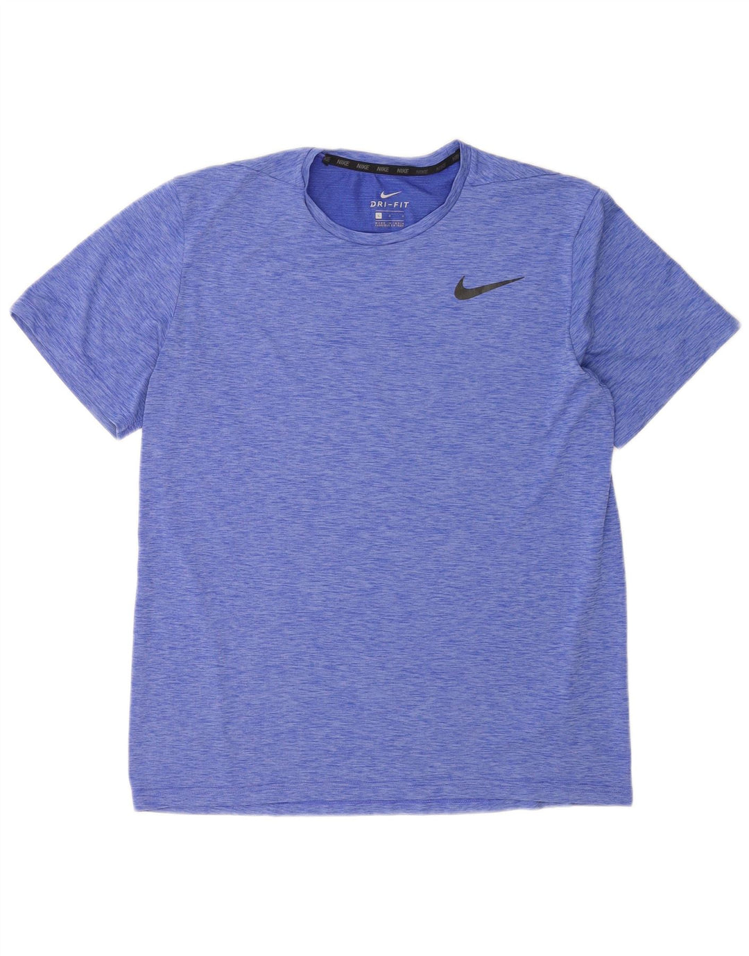 Tricou Nike pentru bărbați Dri Fit Top mare, albastru, poliester cu pături