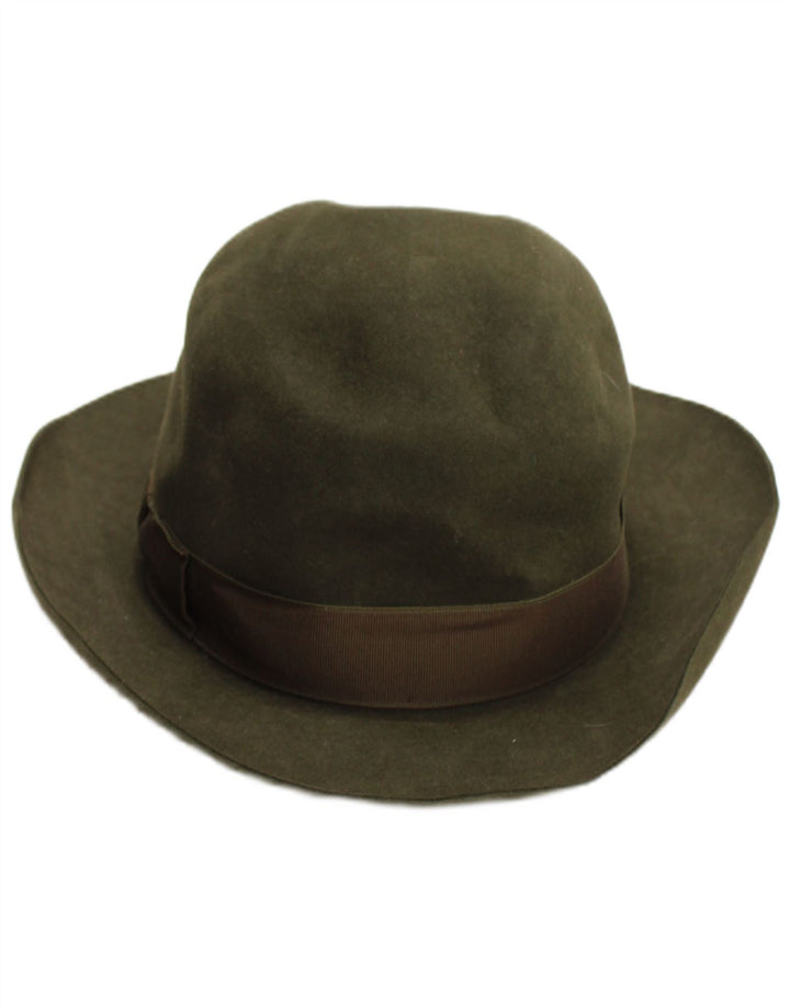 Pălărie Fedora pentru bărbați Cervo Medium Khaki Classic