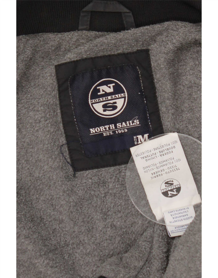 Jachetă Bomber pentru bărbați North Sails UK 38 Medium Black Nylon