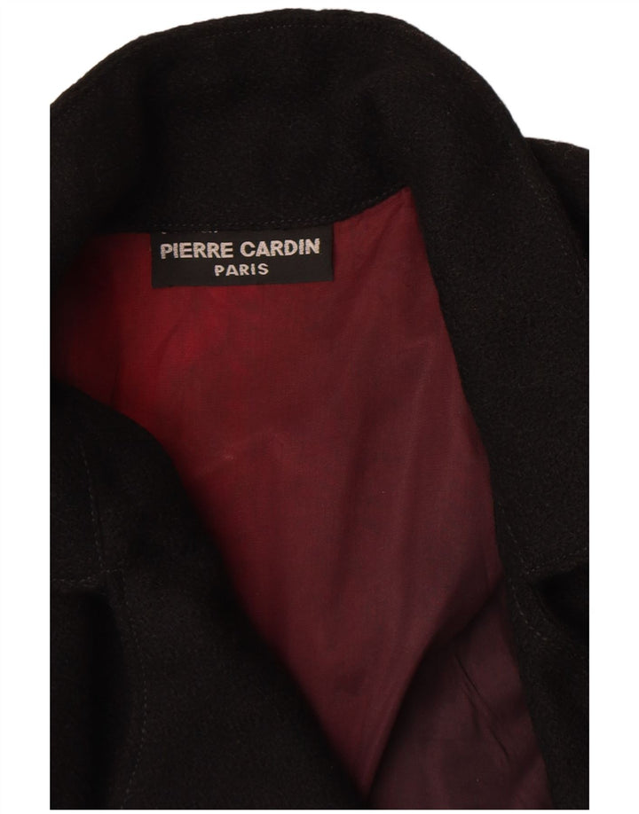 Jachetă blazer pentru femei Pierre Cardin cu 2 nasturi UK 16 mare neagră