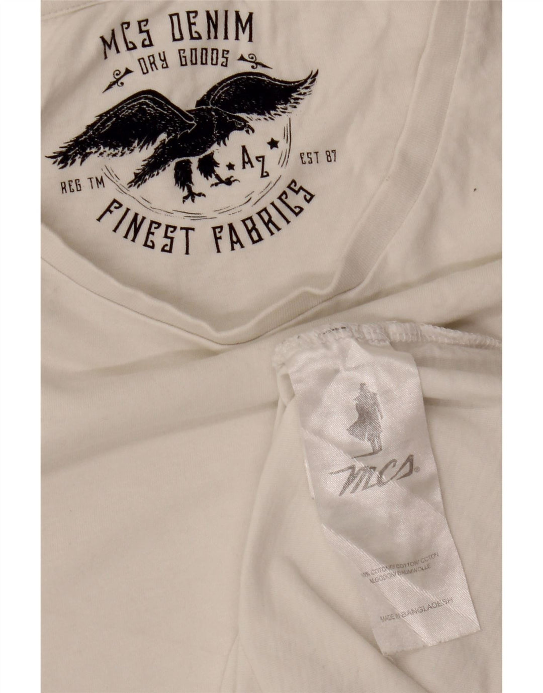 Tricou Marlboro Classics pentru bărbați Top mare din bumbac alb