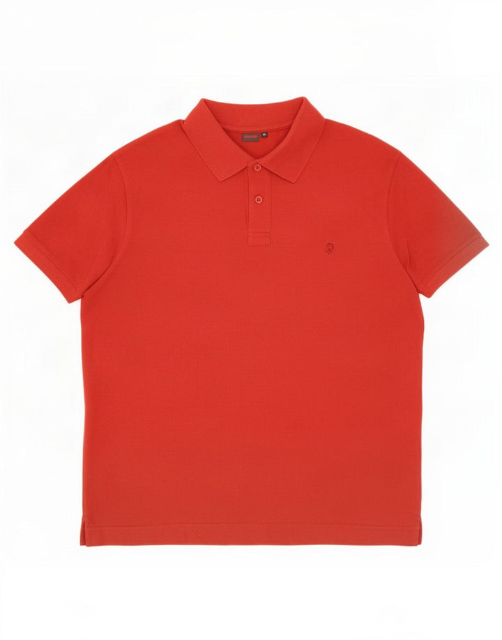 Tricou polo pentru bărbați Invicta IT 50, bumbac roșu mediu