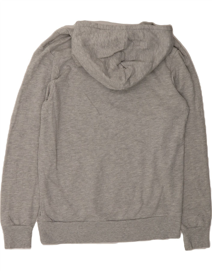 JACK & JONES Mens Graphic Hoodie Jumper Medium Grey Cotton Vintage Jack & Jones and Second-Hand Jack & Jones from Messina Hembry 