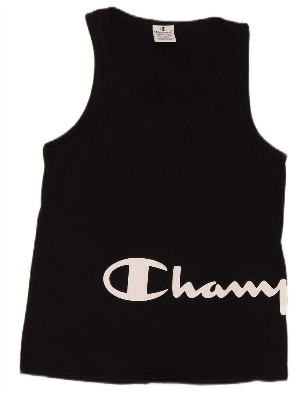 Top cu vestă grafică Champion pentru femei UK 12 Medium Black