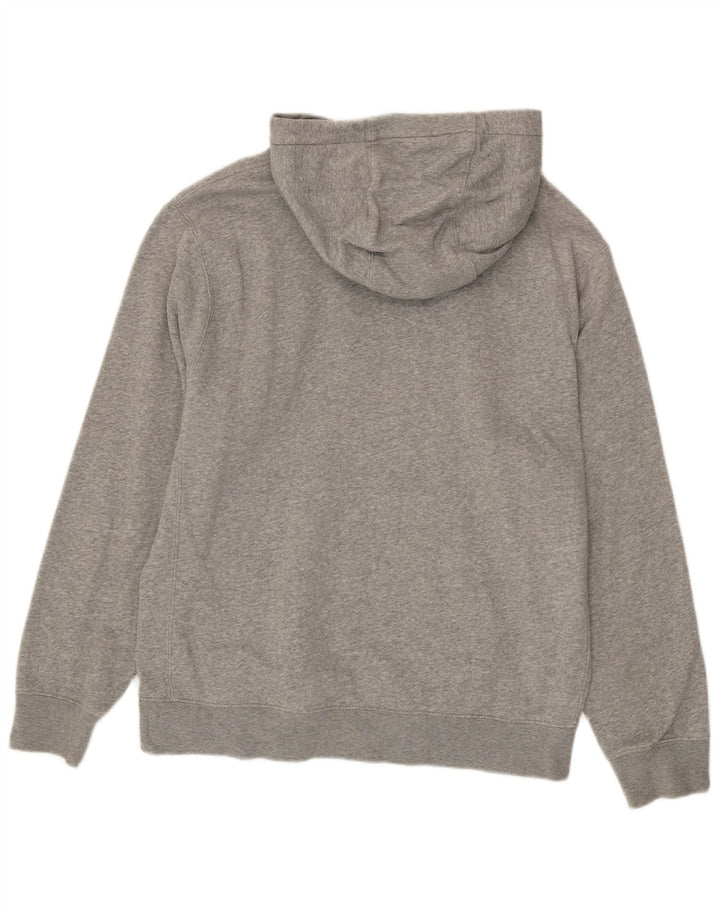 Pulover Nike pentru bărbați, bumbac cu pete, gri mediu