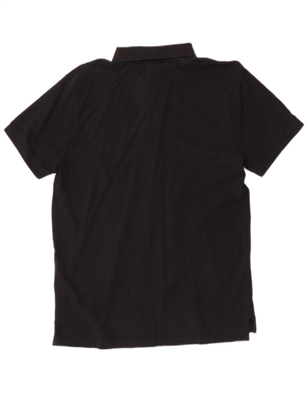 Tricou polo Fila pentru bărbați, bumbac mediu negru