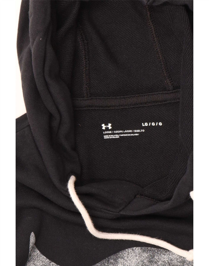 Pulover pentru bărbați Under Armour Graphic Hoodie, mare, negru