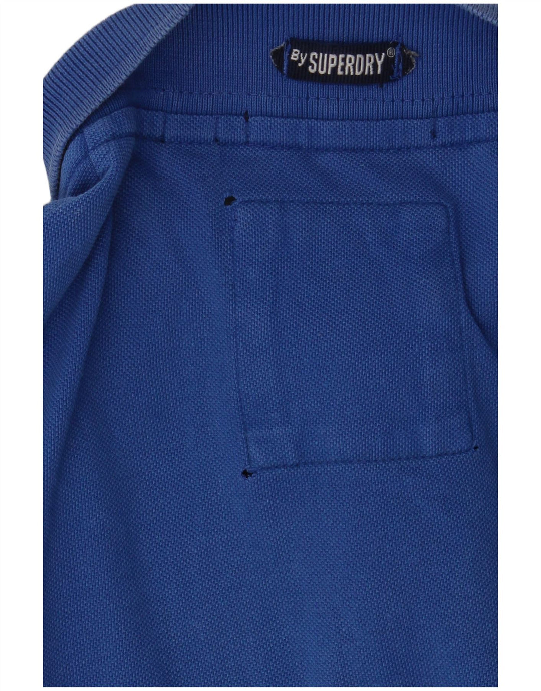 Tricou polo grafic pentru bărbați Superdry 2XL, bumbac albastru
