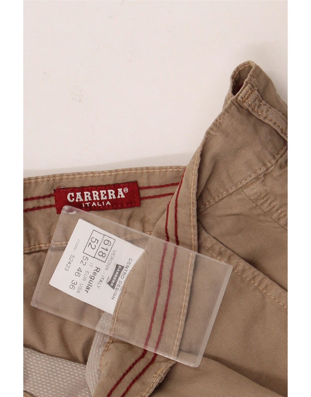 Pantaloni scurți pentru bărbați Carrera 618 Regular Cargo W36, bumbac maro mare