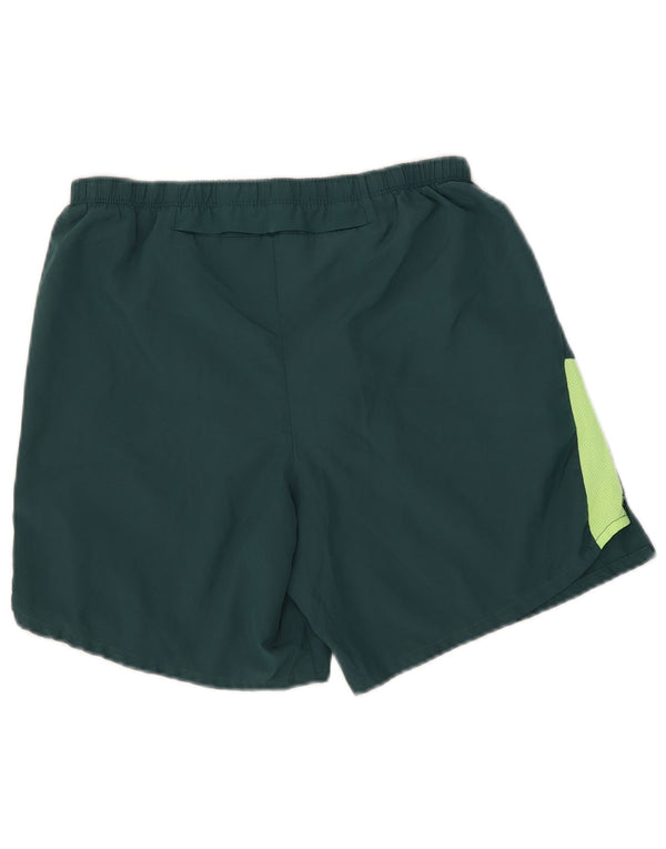 Pantaloni scurți sport Nike Dri Fit Graphic pentru bărbați, mari, verzi, din poliester