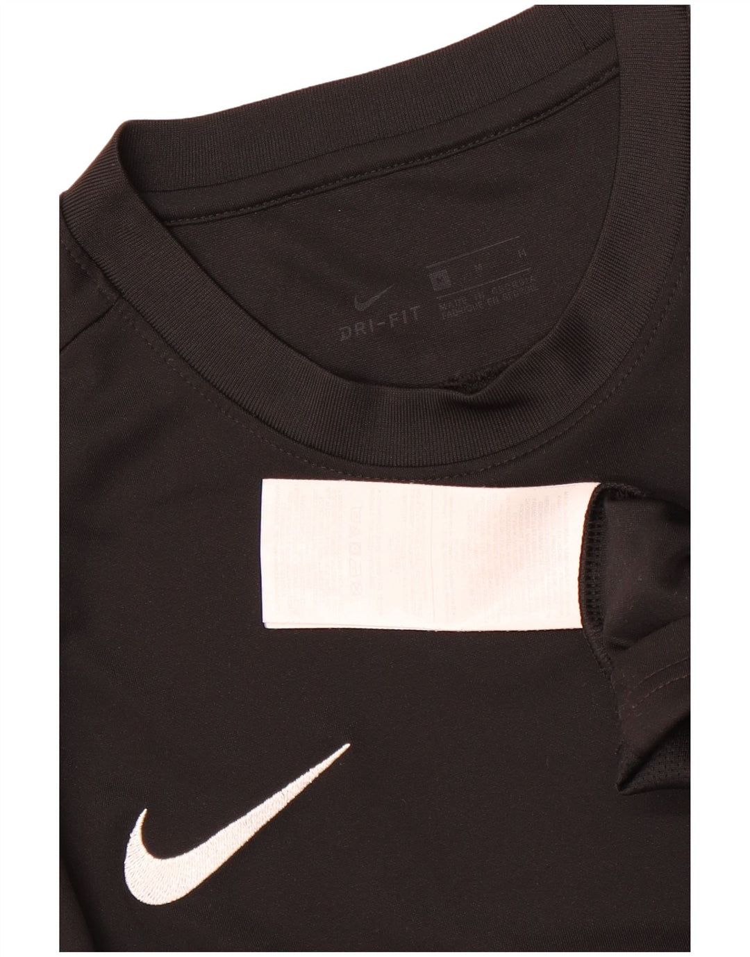 Tricou Nike Dri Fit pentru bărbați Top Mediu Negru Poliester