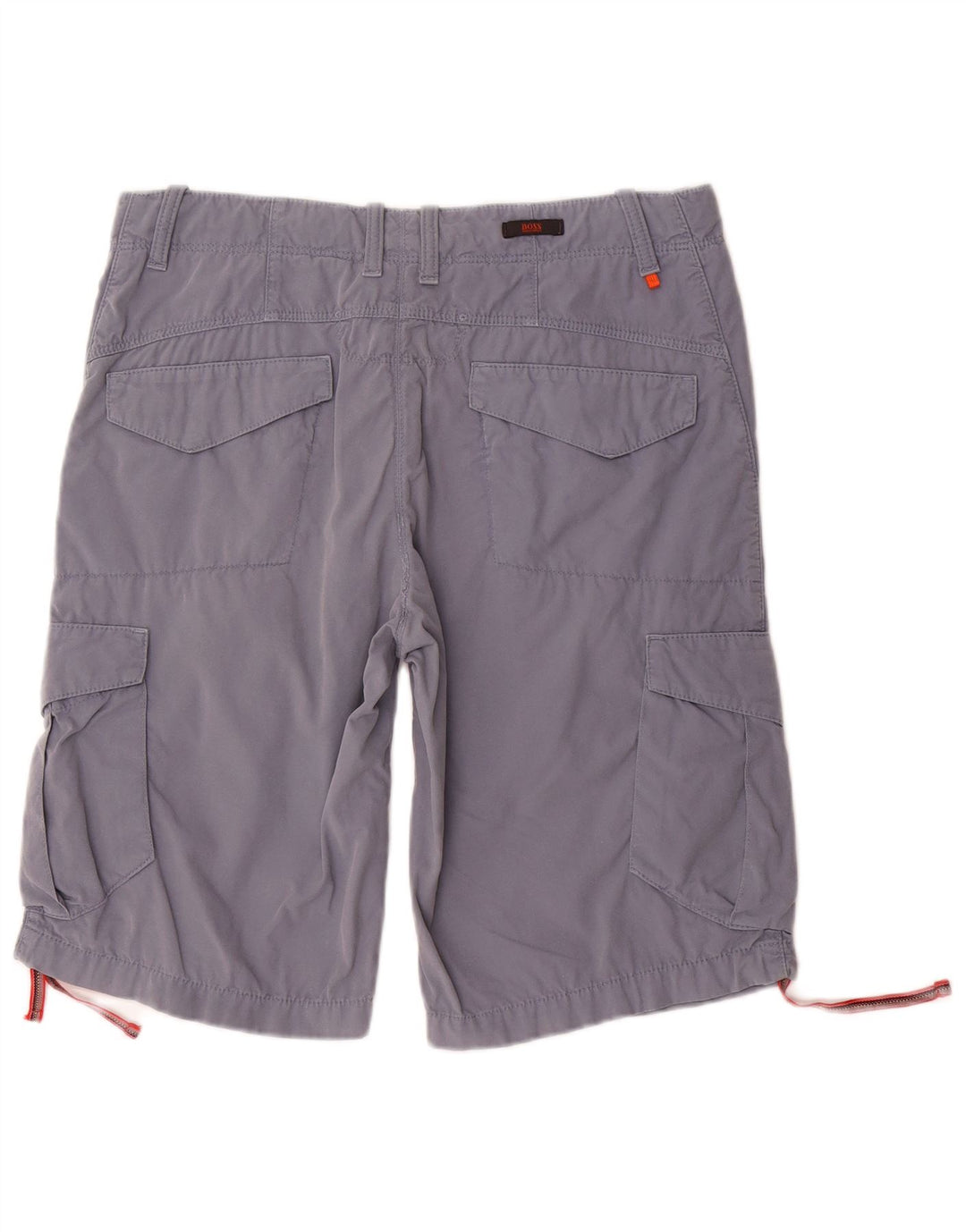 Pantaloni scurți cargo HUGO BOSS pentru bărbați IT 46 Small W30 Bumbac albastru