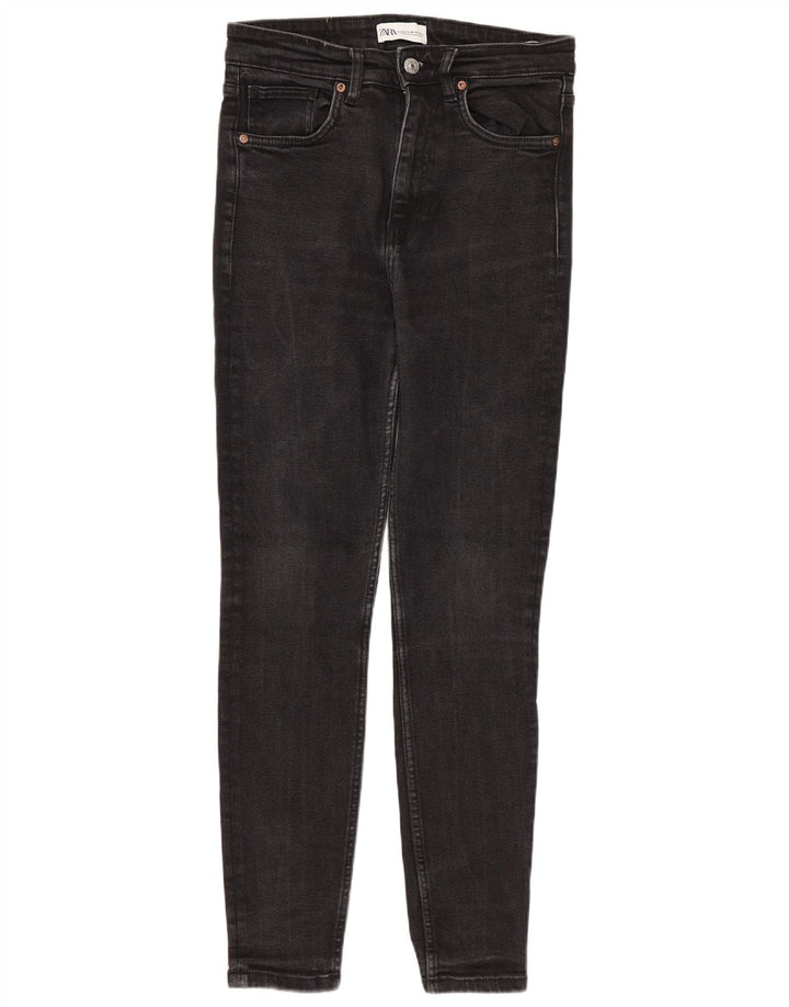 Blugi skinny pentru femei Zara EU 40 Medium W30 L26 Negri