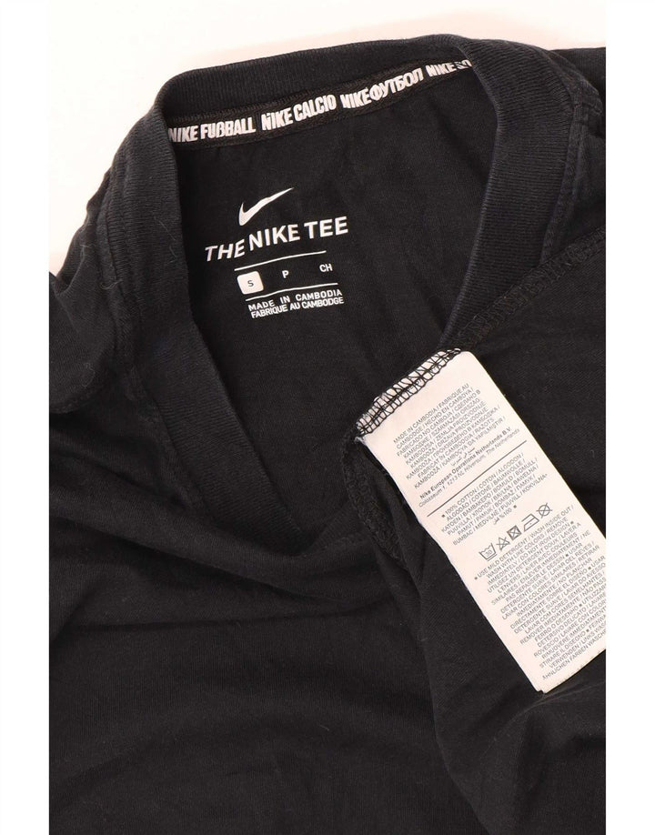 Tricou pentru bărbați Nike Top mic, negru, bumbac