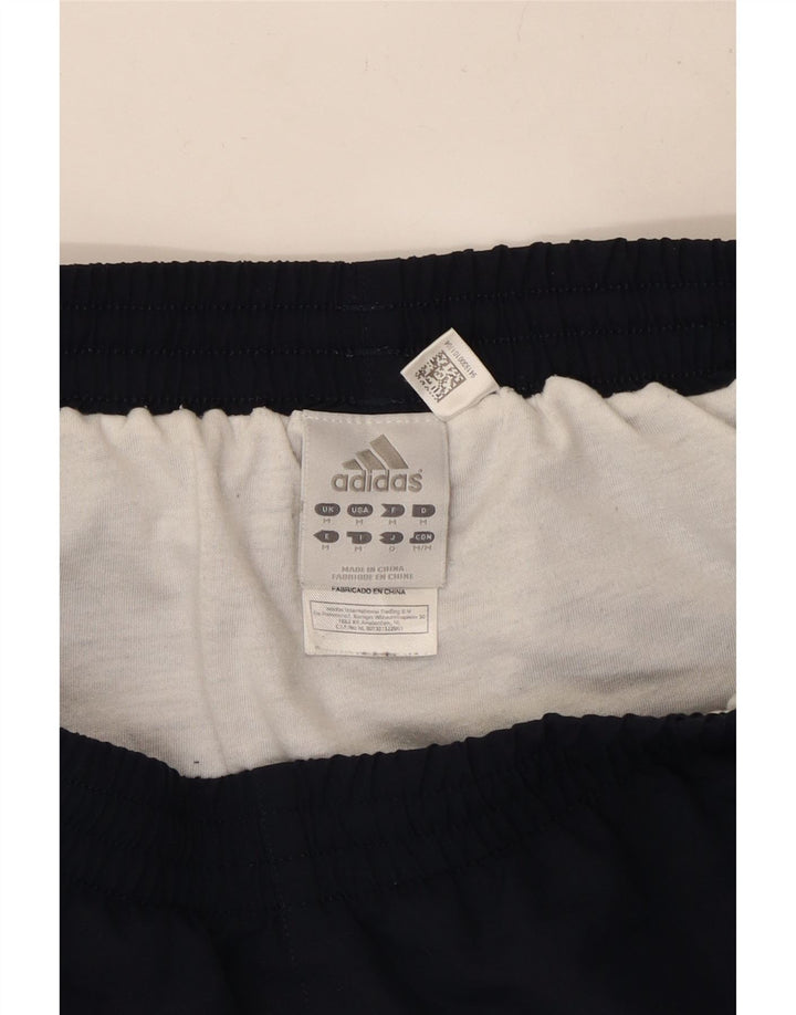 Pantaloni scurți sport Adidas pentru bărbați, poliester mediu bleumarin