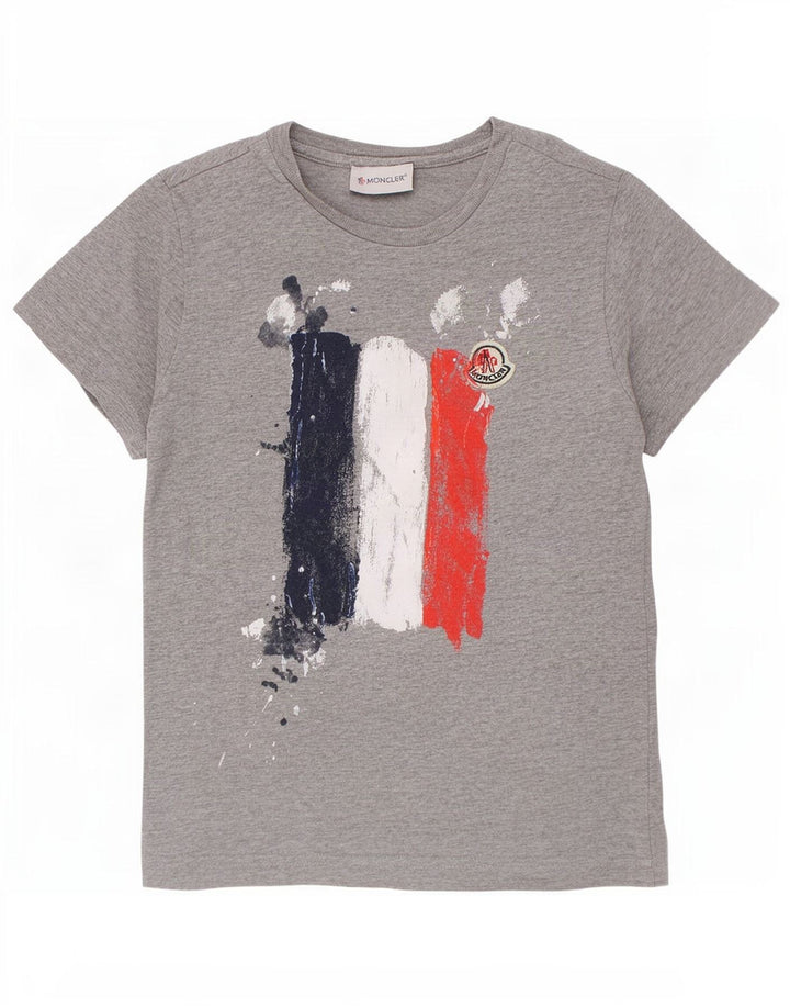 Tricou grafic pentru băieți Moncler Top 6-7 ani gri