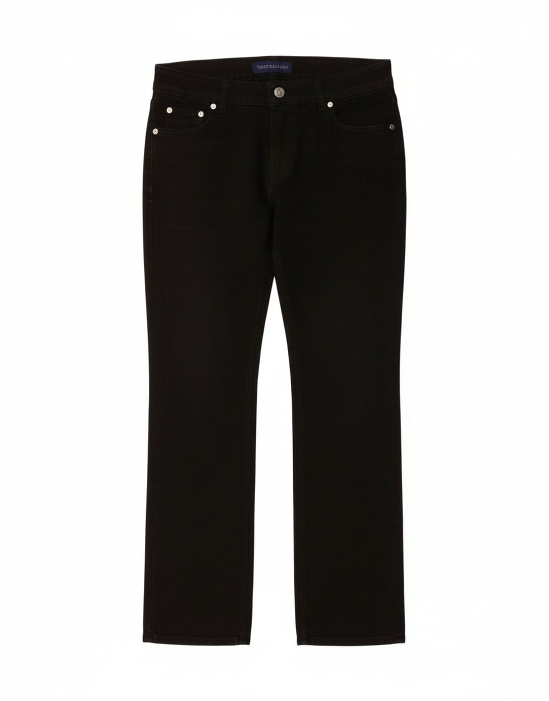 Trussardi blugi subțiri pentru femei W28 L28 bumbac negru