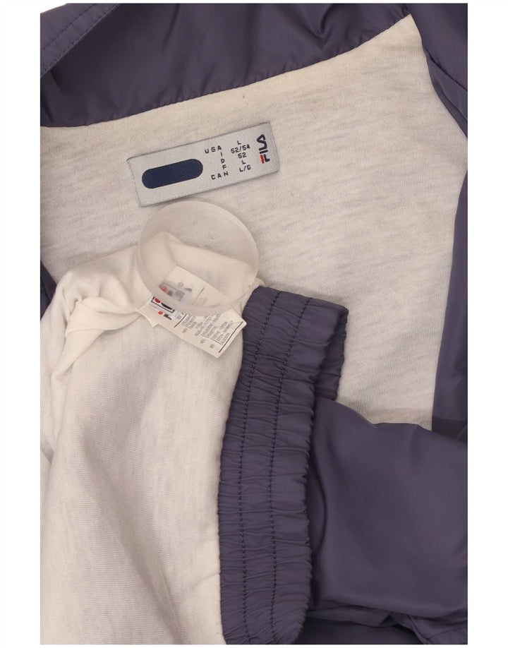 Jachetă de trening pentru bărbați FILA, mare, albastru, poliamidă