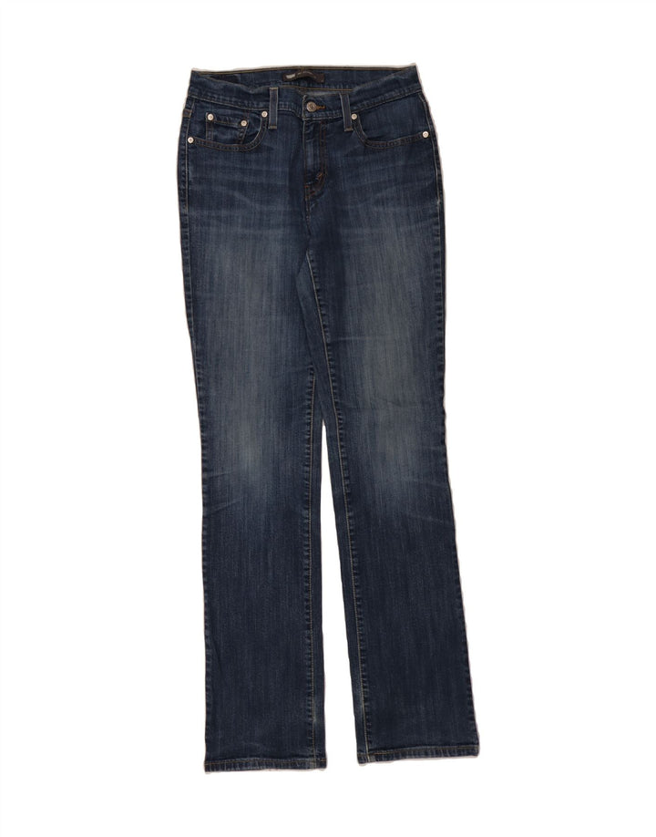 LEVI'S Womens 505 Straight Jeans W28 L34 Blue Cotton Vintage Levi's and Second-Hand Levi's from Messina Hembry 