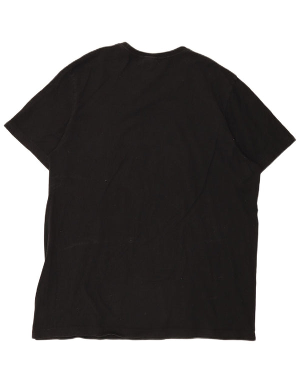 Tricou grafic pentru bărbați Adidas Top XL bumbac negru