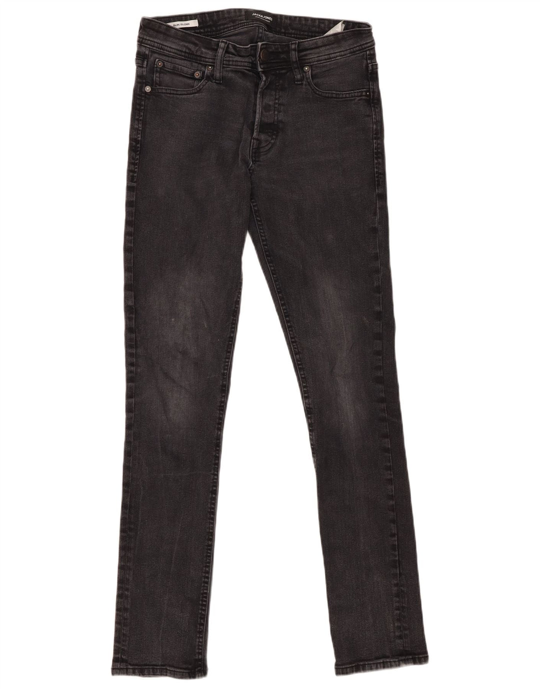 Blugi Jack & Jones GLENN Slim pentru bărbați W30 L31 bumbac gri