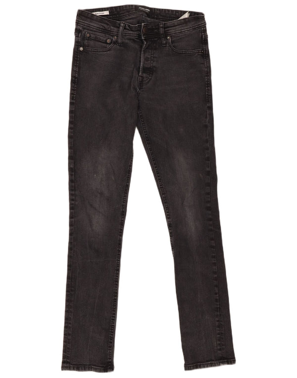 Blugi Jack & Jones GLENN Slim pentru bărbați W30 L31 bumbac gri