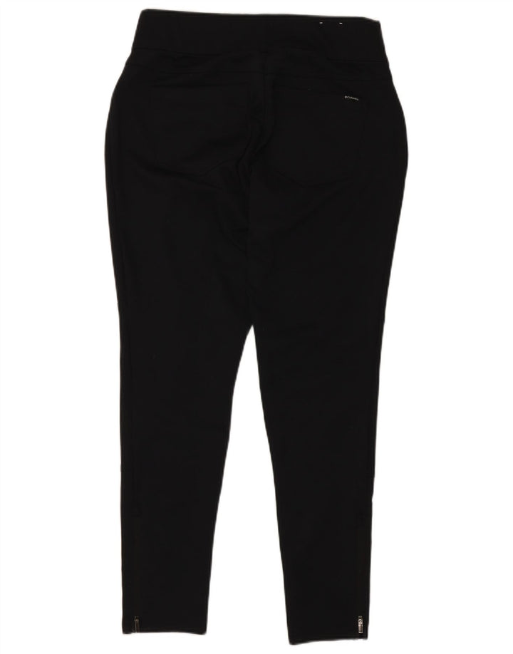 COLUMBIA Pantaloni casual subțiri pentru femei L32 L30 Poliester negru